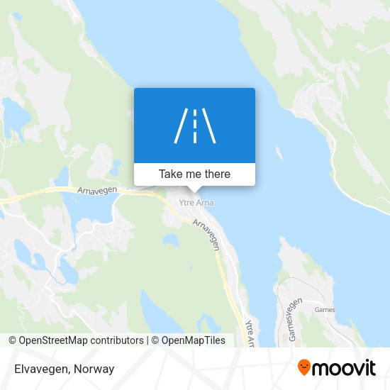 Elvavegen map