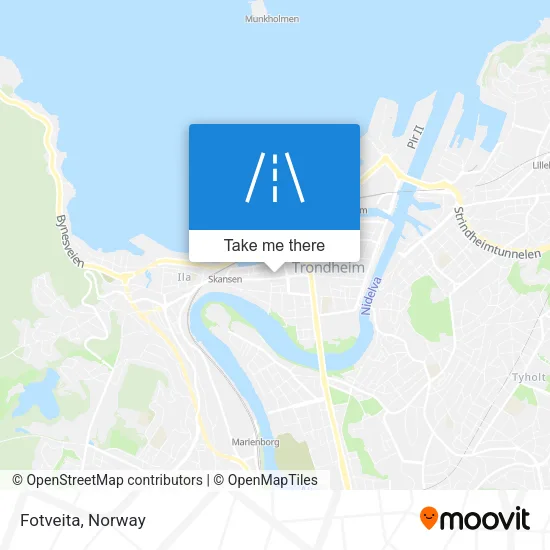 Fotveita map