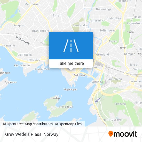 Grev Wedels Plass map