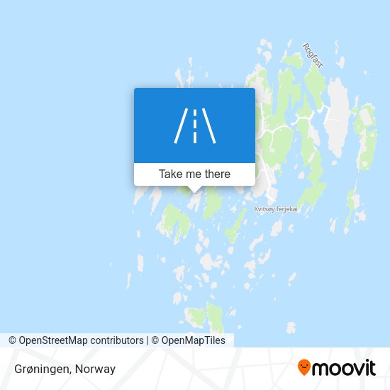 Grøningen map