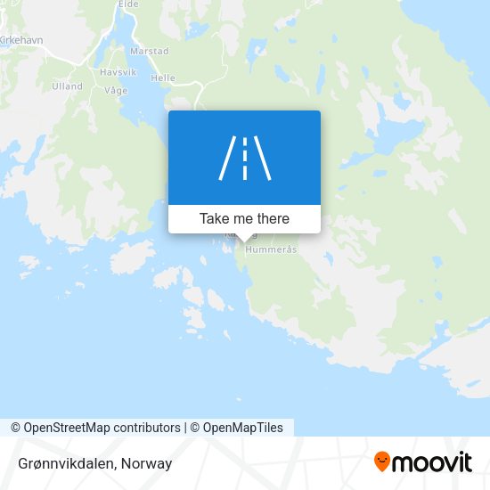 Grønnvikdalen map