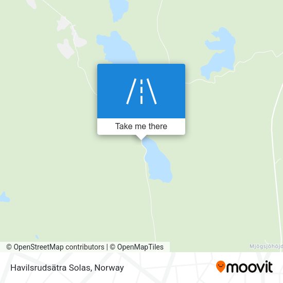 Havilsrudsätra Solas map