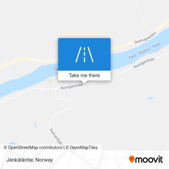 Jänkäläntie map
