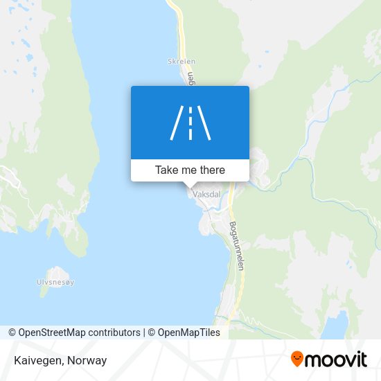 Kaivegen map