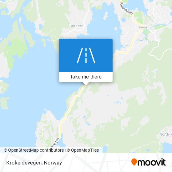 Krokeidevegen map