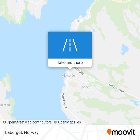 Laberget map