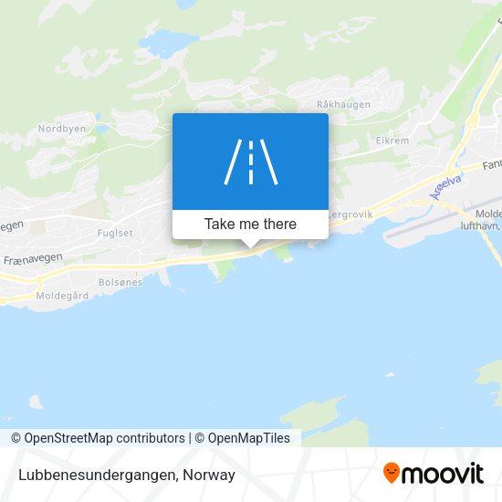 Lubbenesundergangen map