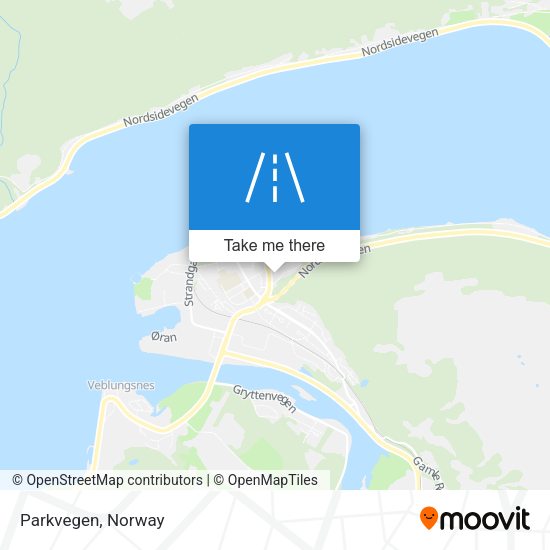 Parkvegen map