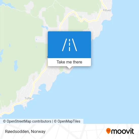 Røedsodden map