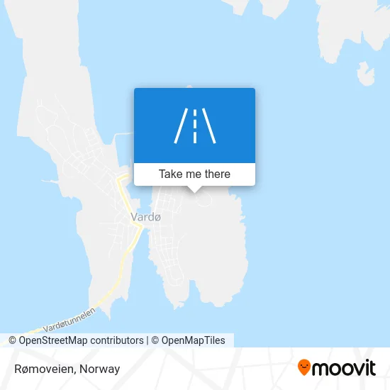 Rømoveien map