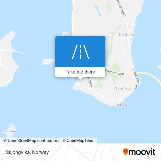 Skjongvika map