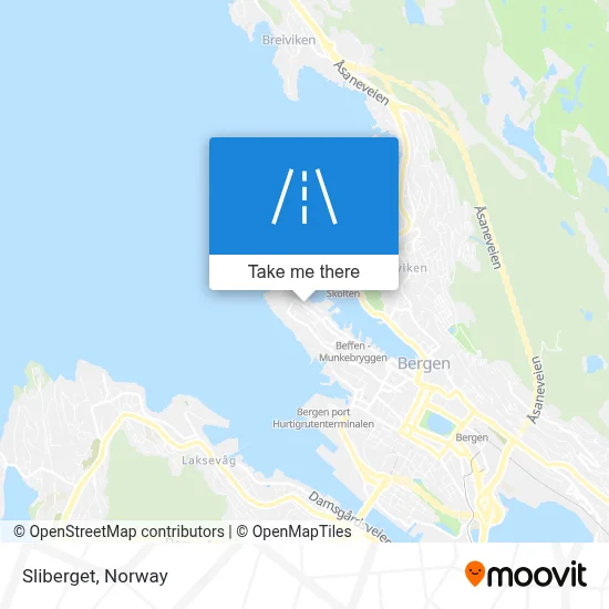 Sliberget map