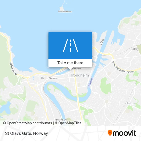 St Olavs Gate map
