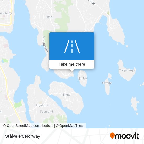 Stålveien map