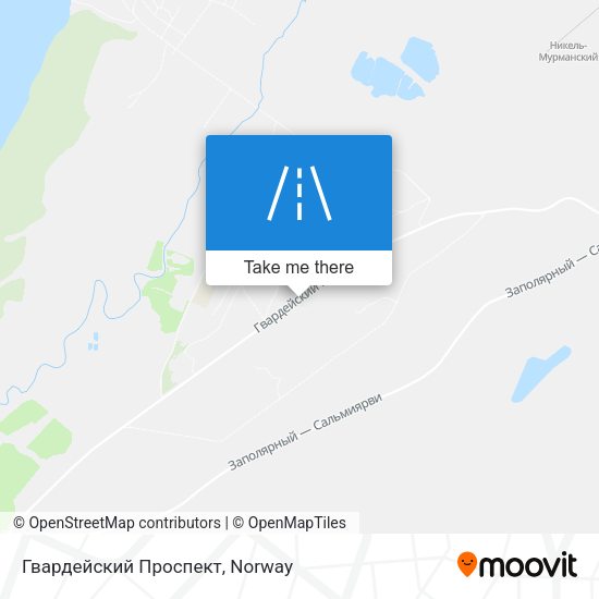 Гвардейский Проспект map