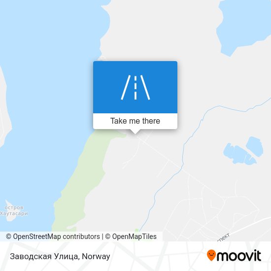 Заводская Улица map