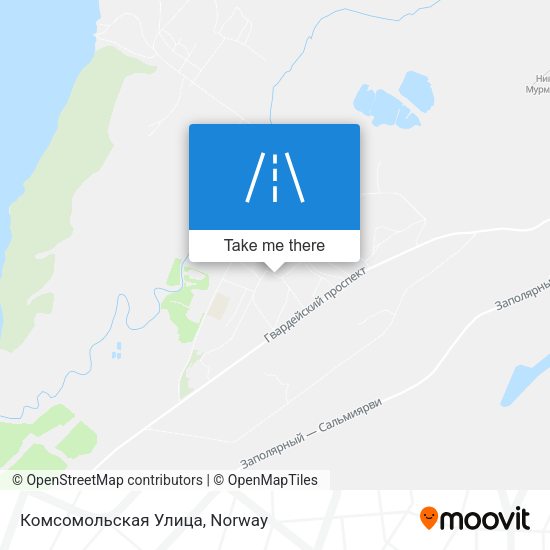 Комсомольская Улица map