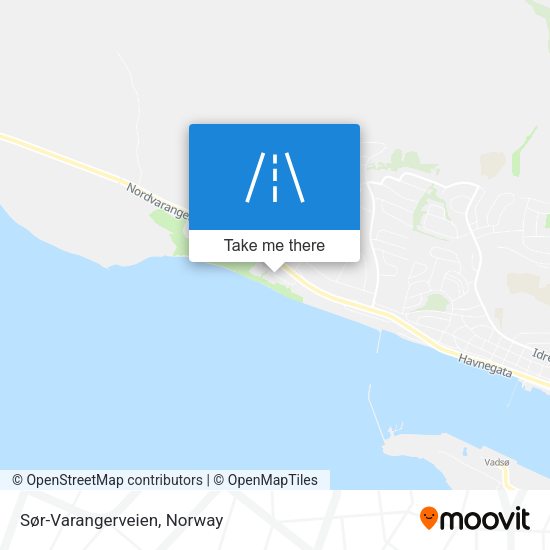 Sør-Varangerveien map