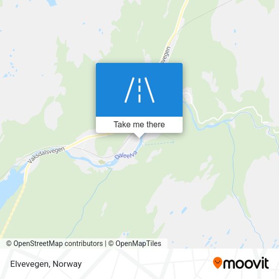 Elvevegen map