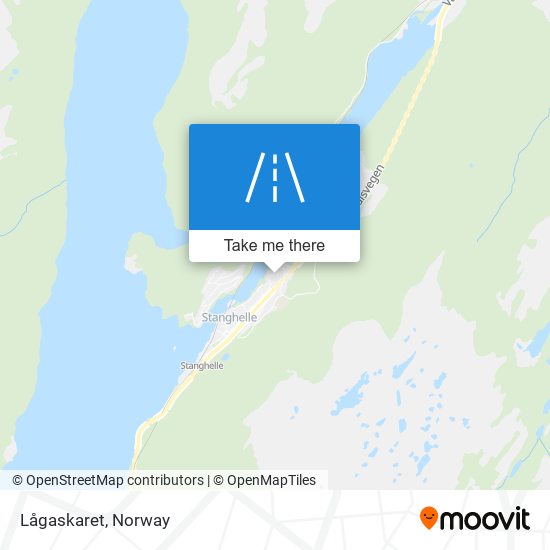 Lågaskaret map