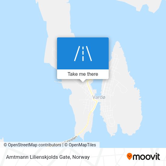 Amtmann Lilienskjolds Gate map