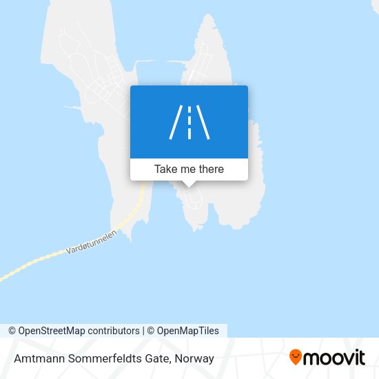 Amtmann Sommerfeldts Gate map