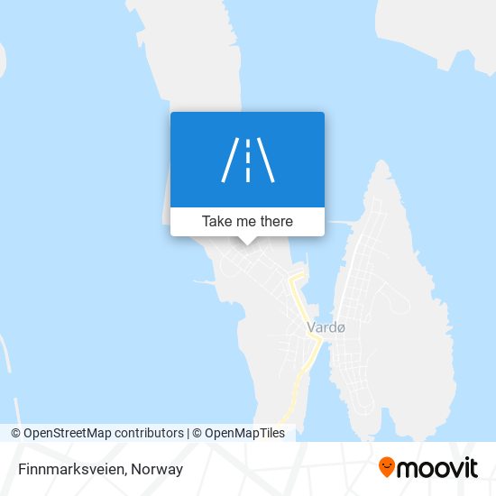 Finnmarksveien map
