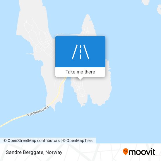 Søndre Berggate map