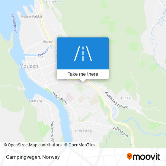 Campingvegen map