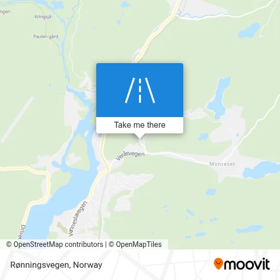 Rønningsvegen map