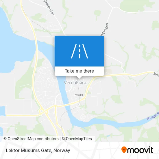 Lektor Musums Gate map