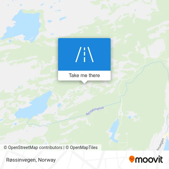 Røssinvegen map