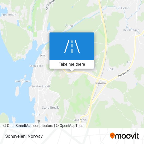 Sonsveien map