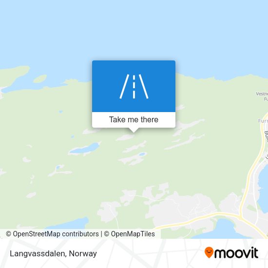 Langvassdalen map