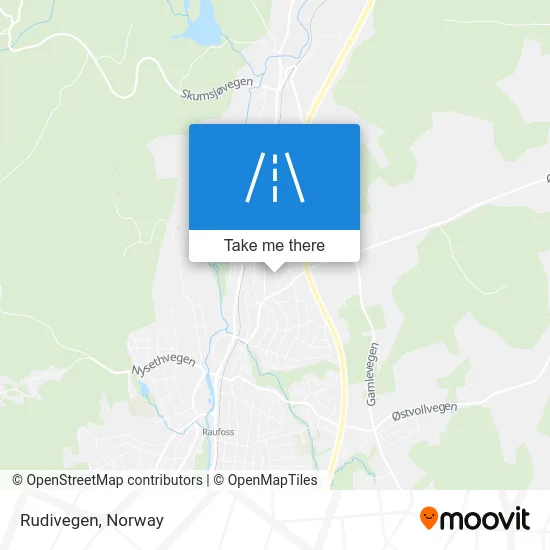 Rudivegen map