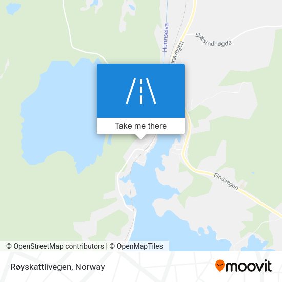 Røyskattlivegen map