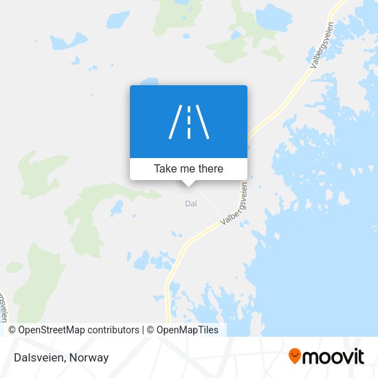 Dalsveien map