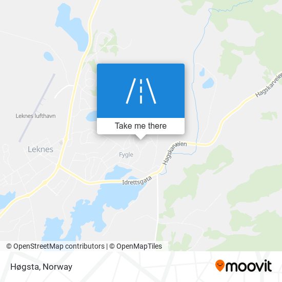 Høgsta map