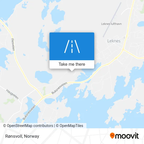 Rønsvoll map
