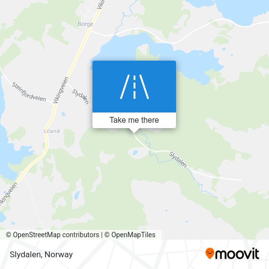 Slydalen map