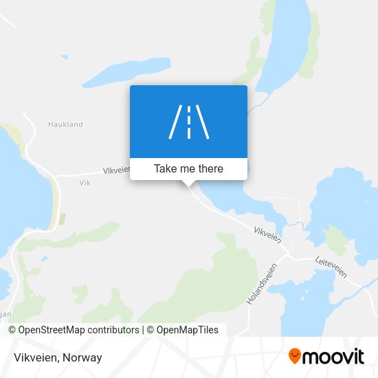 Vikveien map