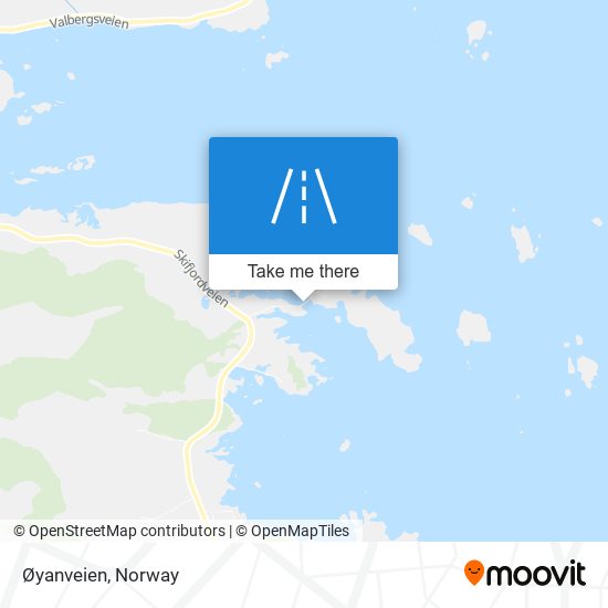 Øyanveien map