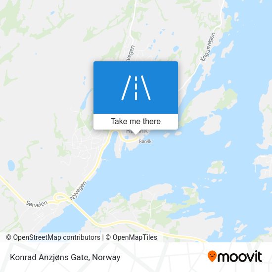 Konrad Anzjøns Gate map