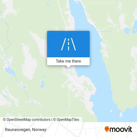 Raunesvegen map