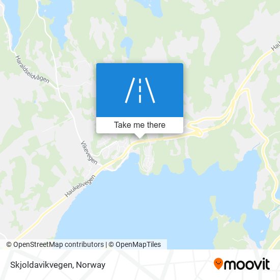 Skjoldavikvegen map