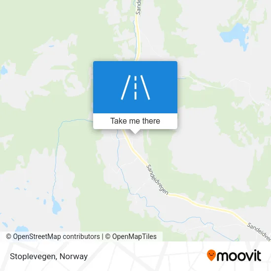 Stoplevegen map