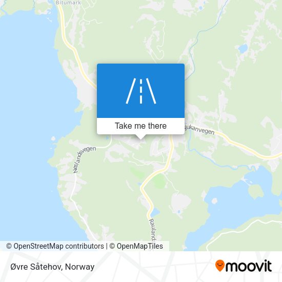 Øvre Såtehov map