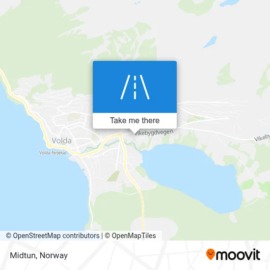 Midtun map