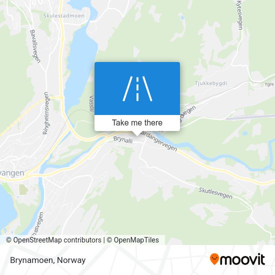 Brynamoen map