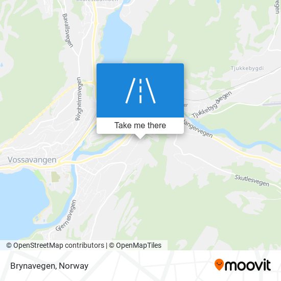 Brynavegen map